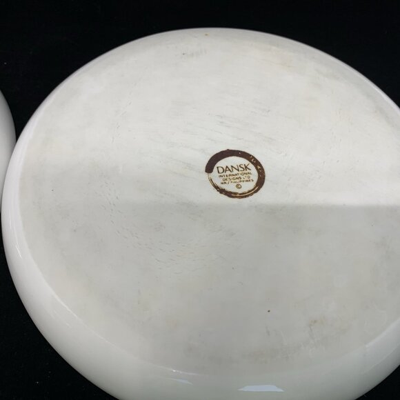 Pair of Dansk Blackberry Salad Plates Philippines 8" Berries Series Discontinued - Picture 7 of 7